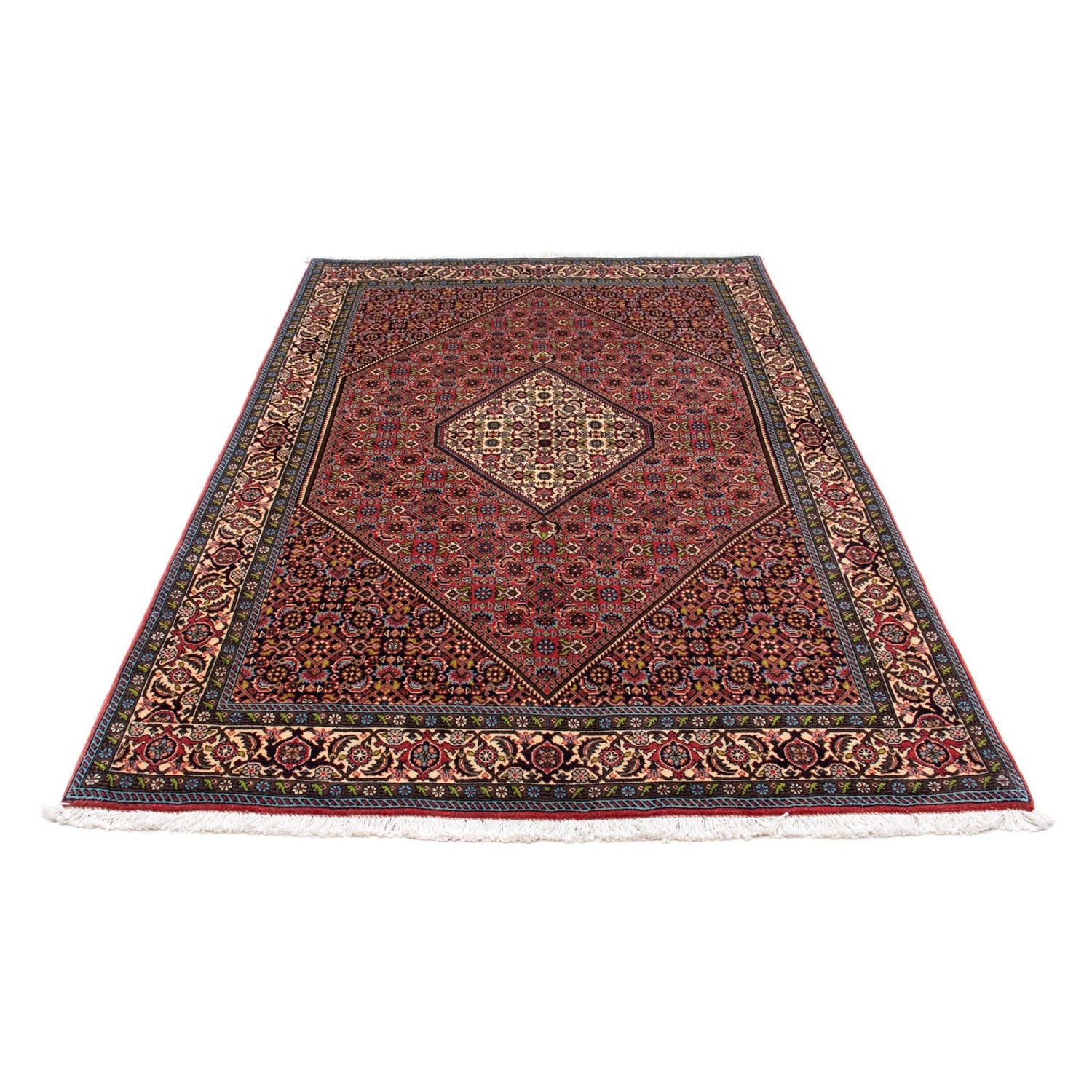 Alfombra persa - Bidjar - 225 x 141 cm - rojo