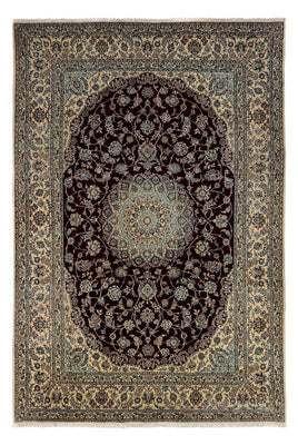 Alfombra Persa - Nain - Real - 355 x 248 cm - negro