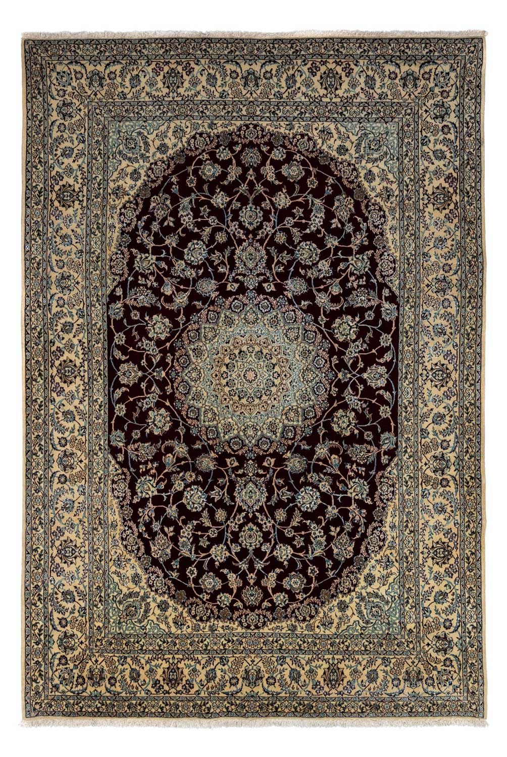 Alfombra Persa - Nain - Real - 355 x 248 cm - negro