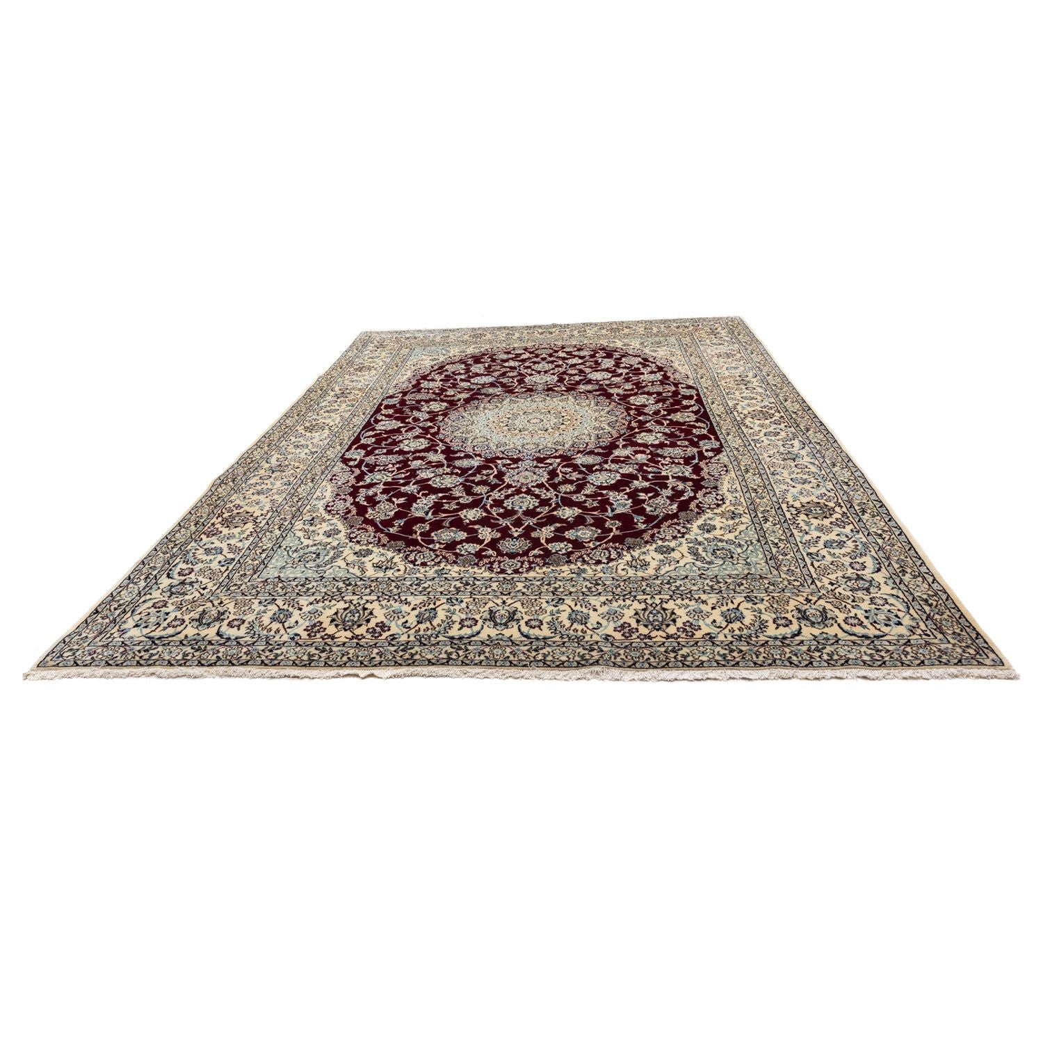Alfombra Persa - Nain - Real - 355 x 248 cm - negro