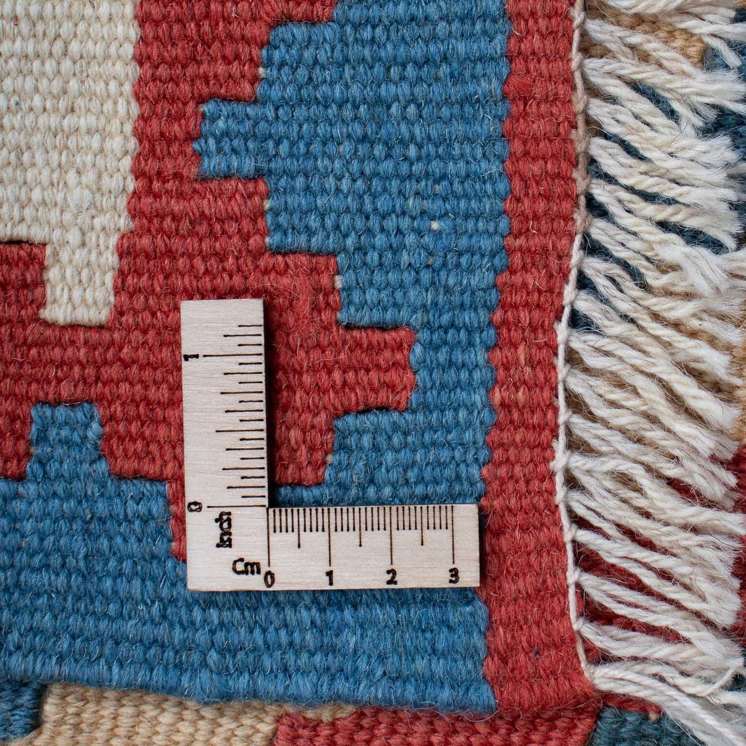 Alfombra Kelim - Oriental - 183 x 124 cm - azul