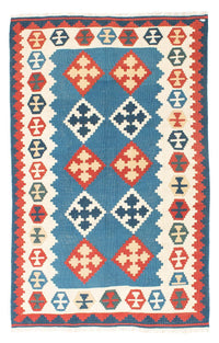 Alfombra Kelim - Oriental - 177 x 117 cm - azul