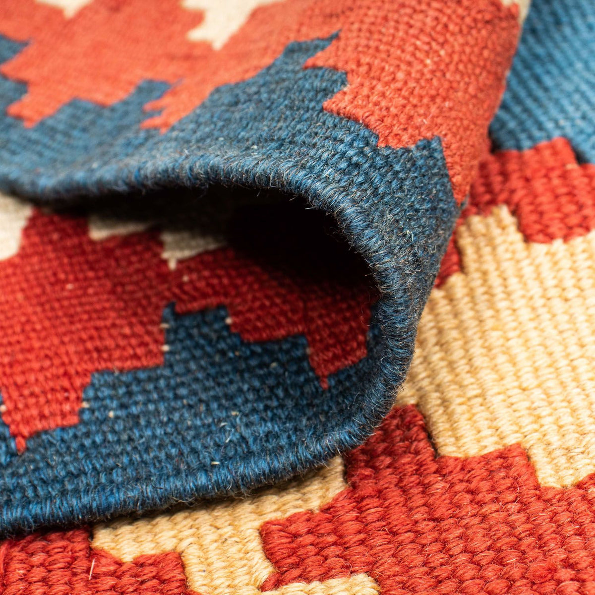 Alfombra Kelim - Oriental - 177 x 117 cm - azul