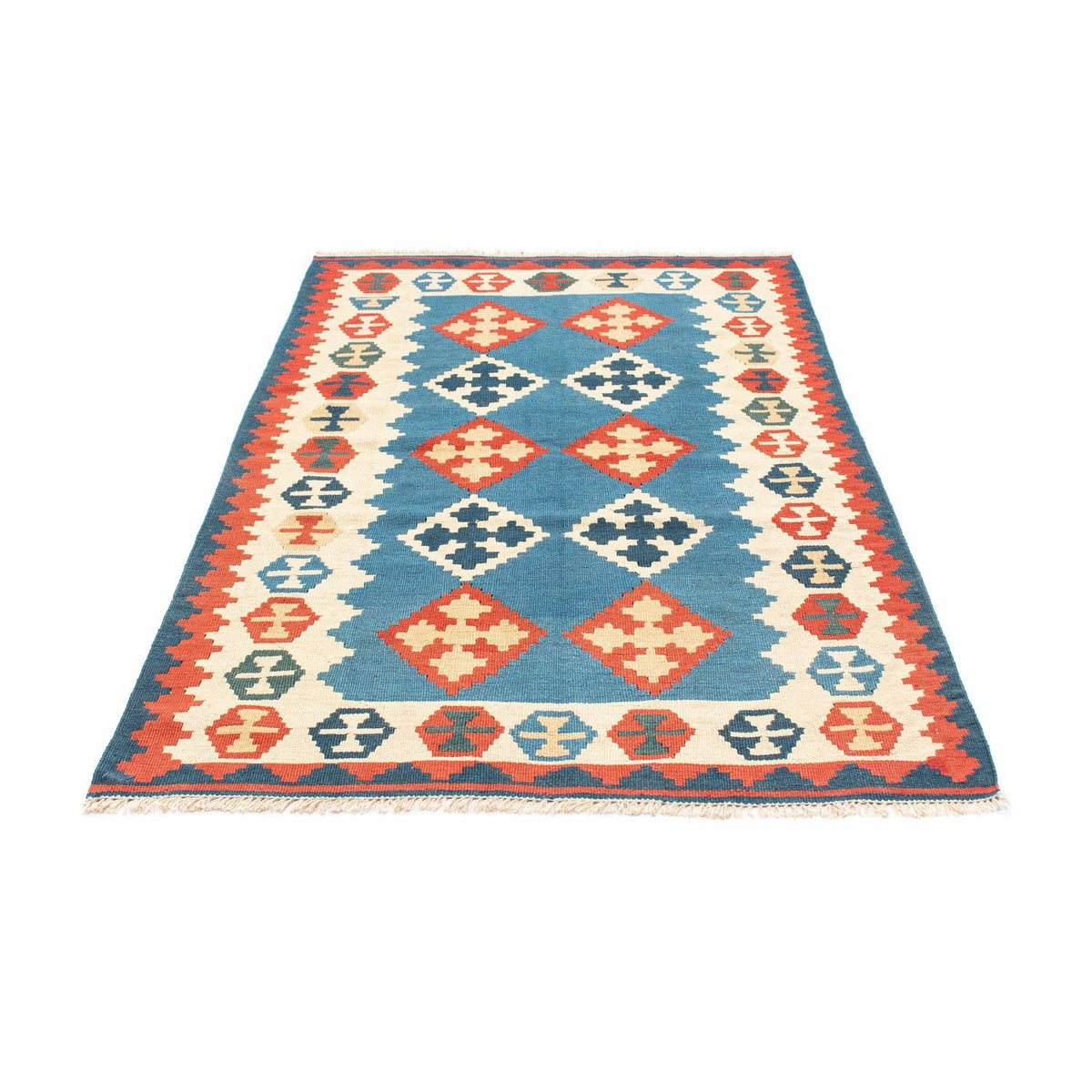 Alfombra Kelim - Oriental - 177 x 117 cm - azul