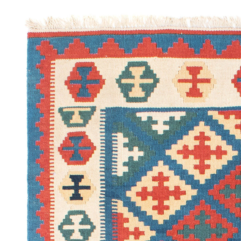 Alfombra Kelim - Oriental - 185 x 112 cm - azul