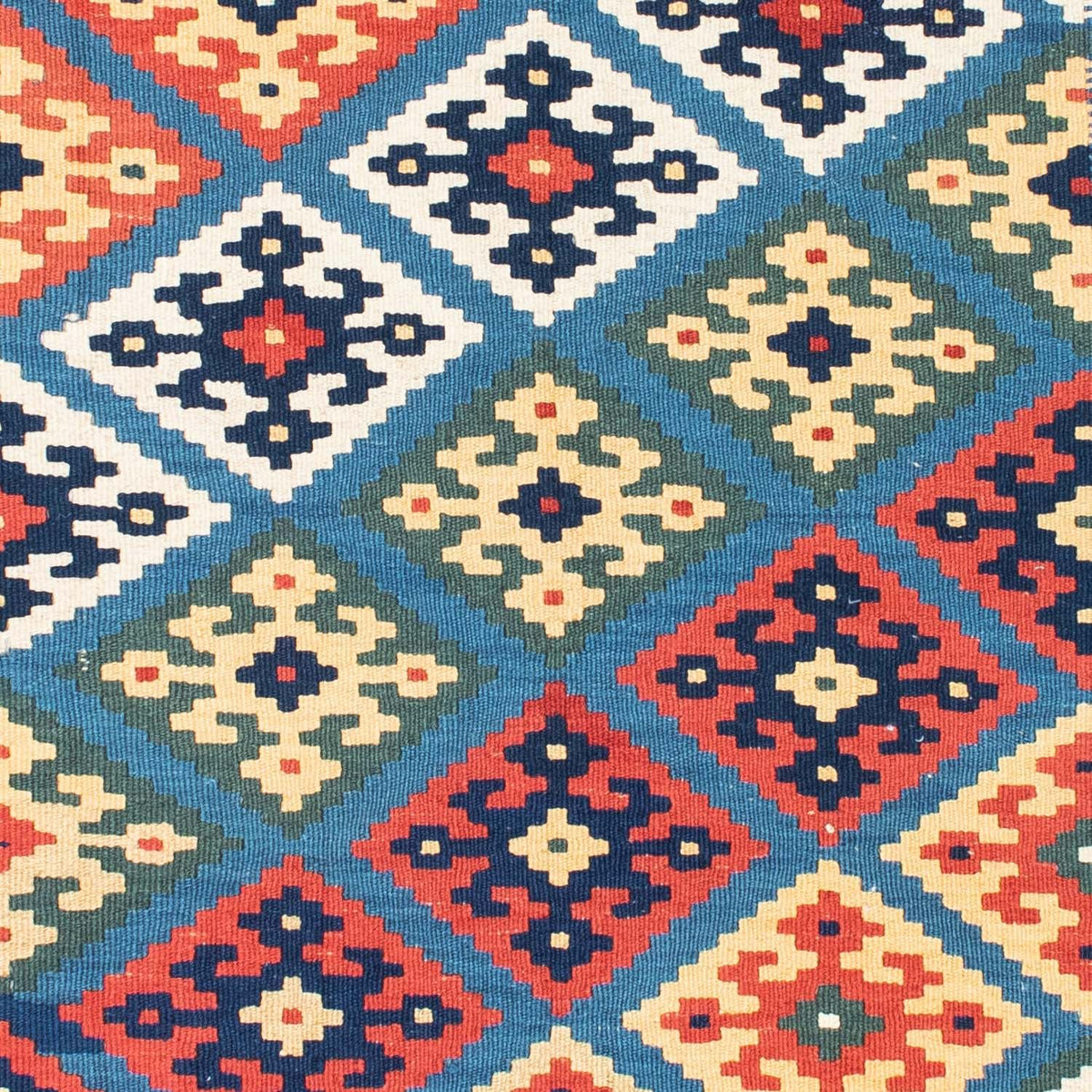 Alfombra Kelim - Oriental - 182 x 122 cm - azul