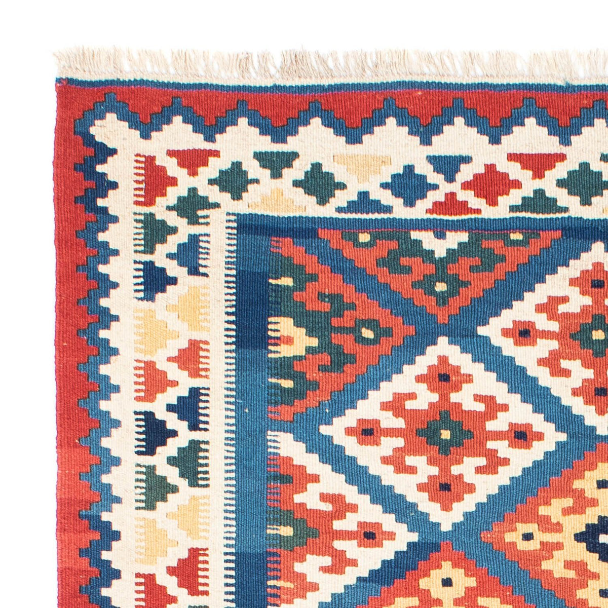 Alfombra Kelim - Oriental - 182 x 122 cm - azul