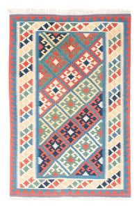 Alfombra Kelim - Oriental - 173 x 130 cm - azul