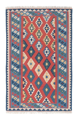 Alfombra Kelim - Oriental - 177 x 117 cm - azul