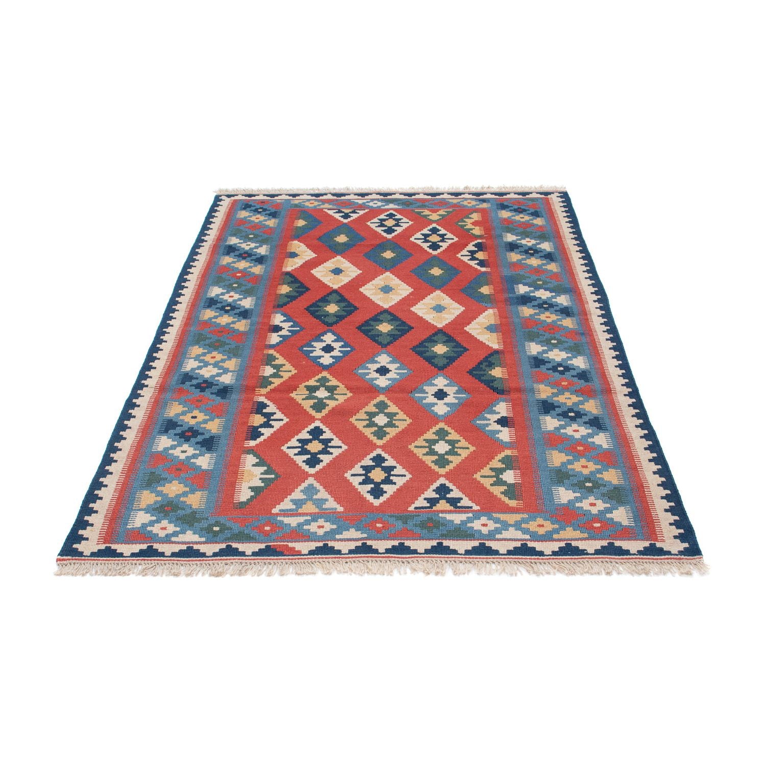 Alfombra Kelim - Oriental - 177 x 117 cm - azul