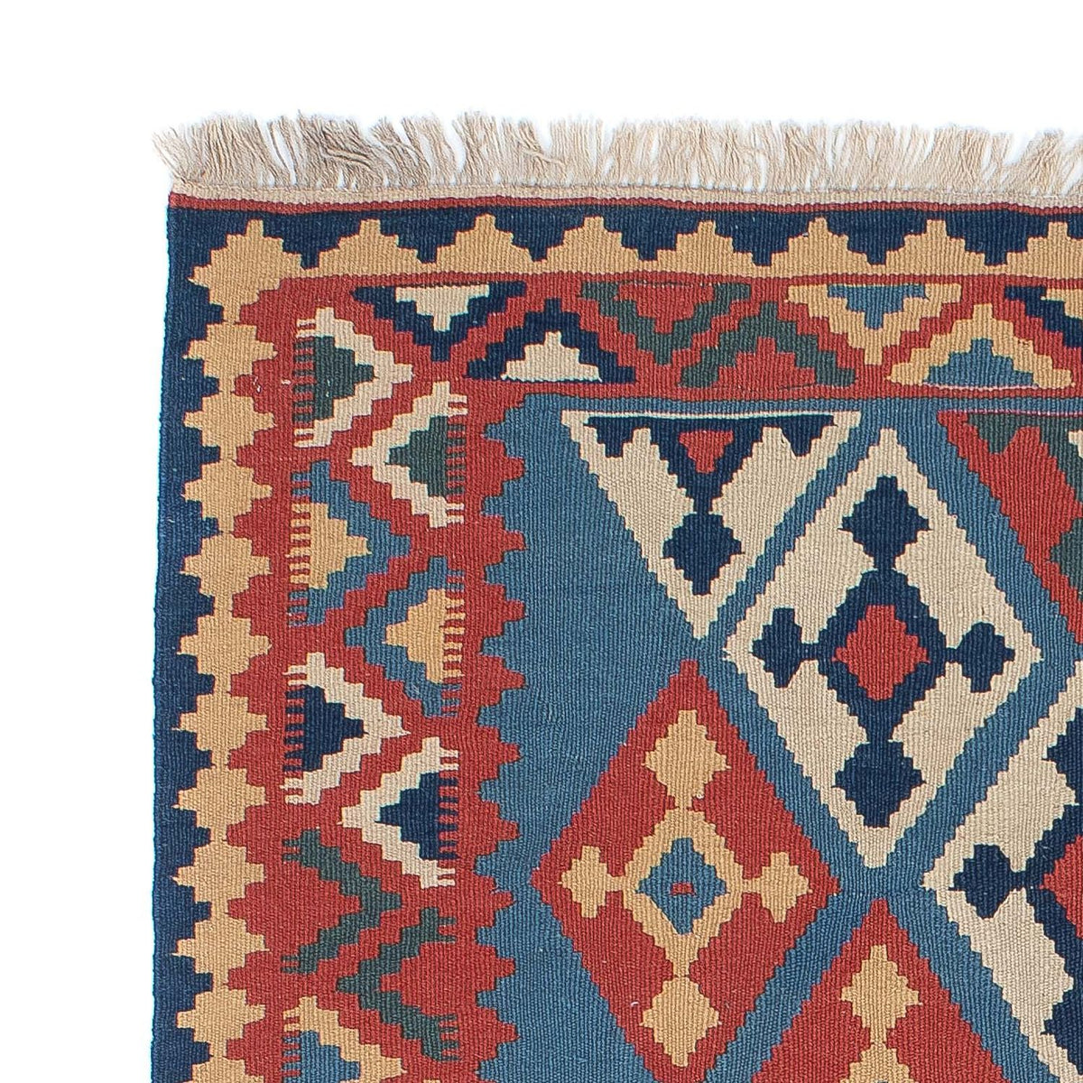 Alfombra Kelim - Oriental - 183 x 123 cm - azul