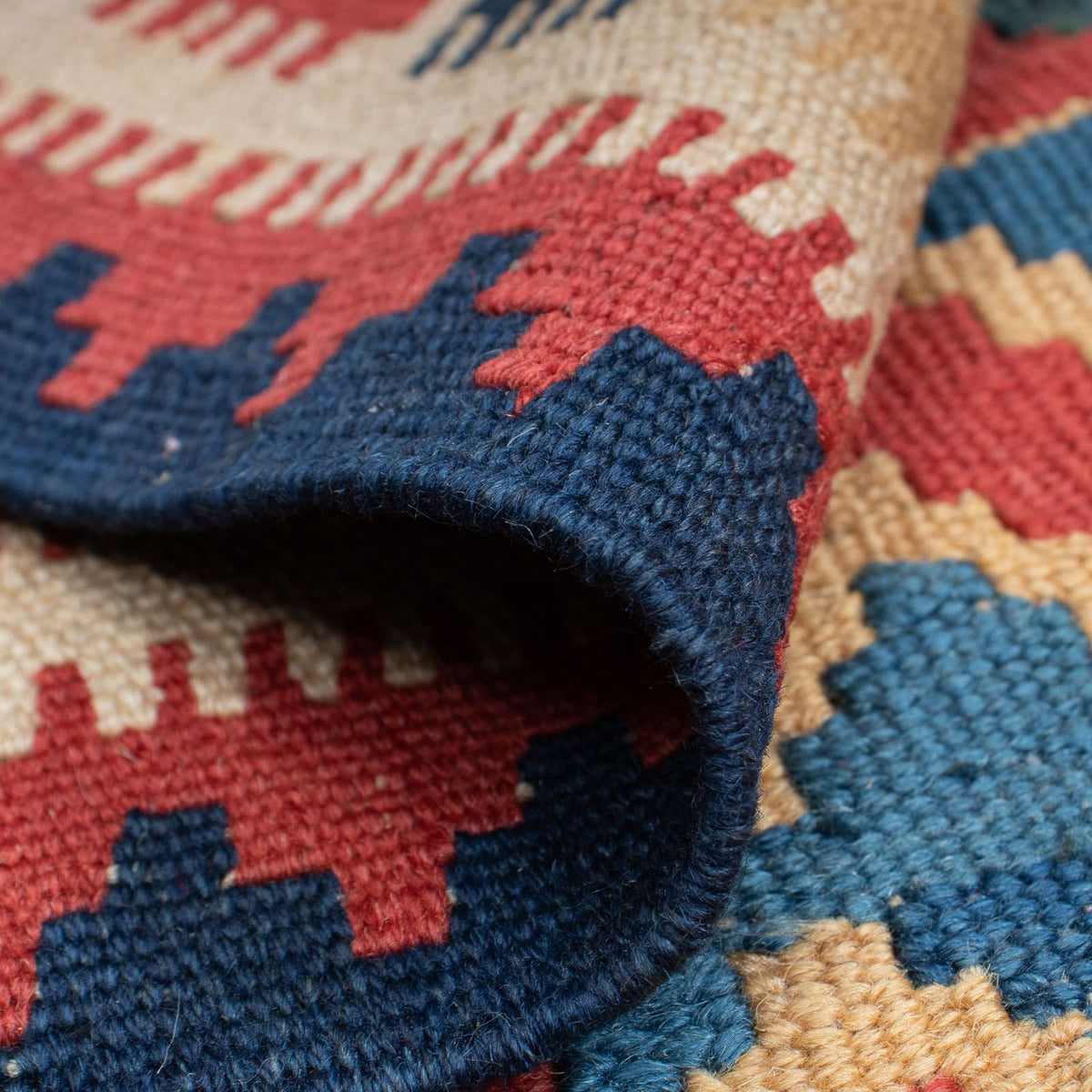 Alfombra Kelim - Oriental - 156 x 105 cm - rojo oscuro