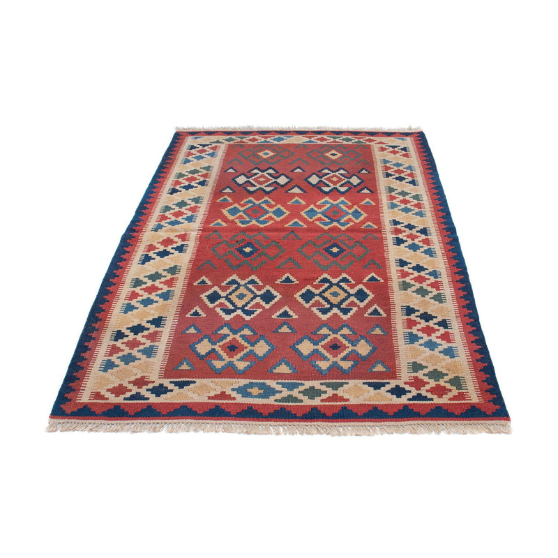 Alfombra Kelim - Oriental - 156 x 105 cm - rojo oscuro