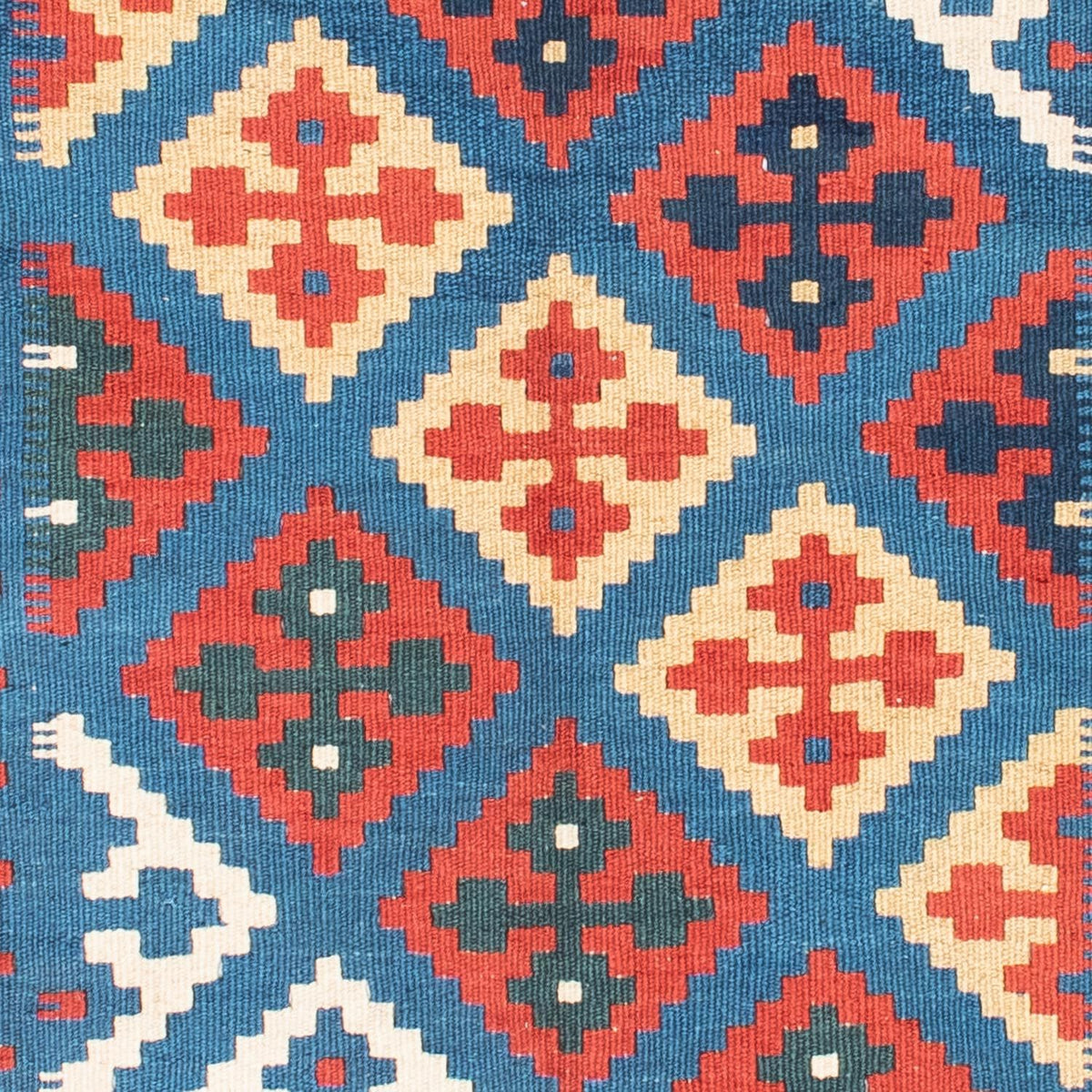 Alfombra Kelim - Oriental - 188 x 122 cm - azul