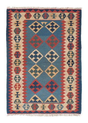 Alfombra Kelim - Oriental - 171 x 118 cm - azul