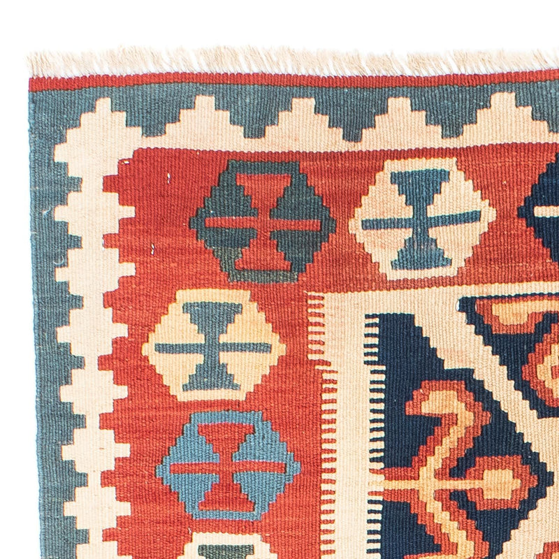 Alfombra Kelim - Oriental - 152 x 110 cm - rojo