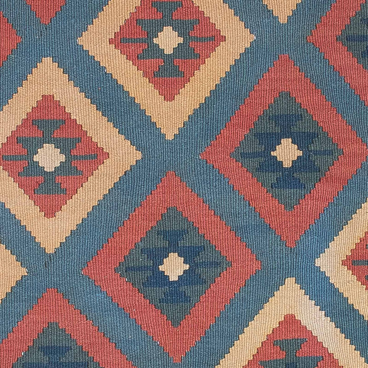 Alfombra Kelim - Oriental - 172 x 125 cm - azul