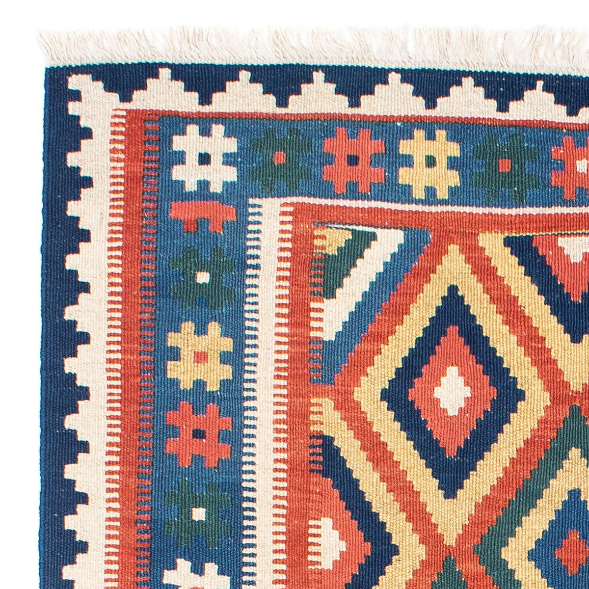 Alfombra Kelim - Oriental - 163 x 103 cm - óxido