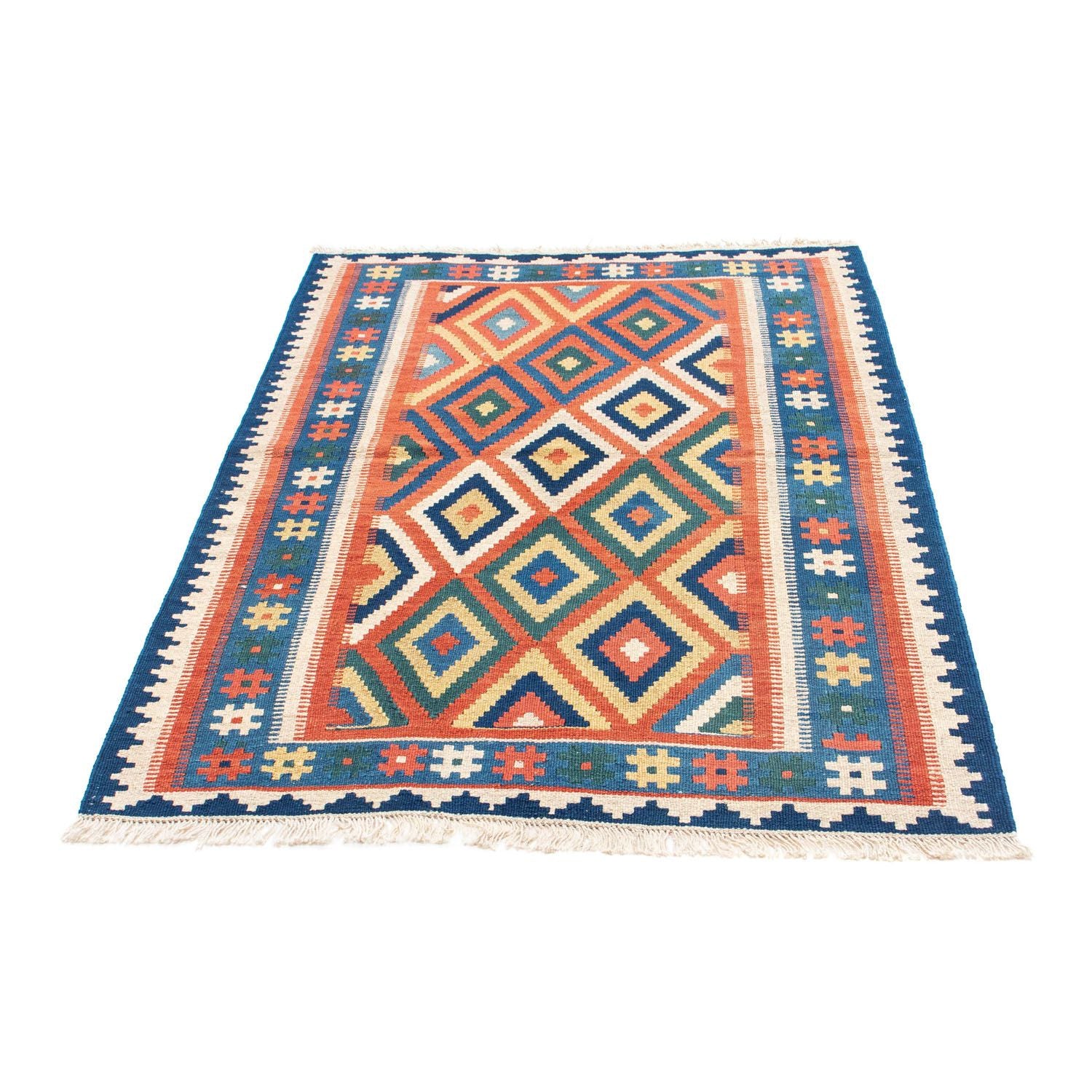 Alfombra Kelim - Oriental - 163 x 103 cm - óxido