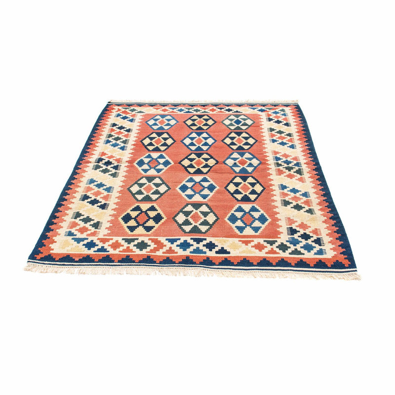 Alfombra Kelim - Oriental cuadrado  - 148 x 121 cm - óxido