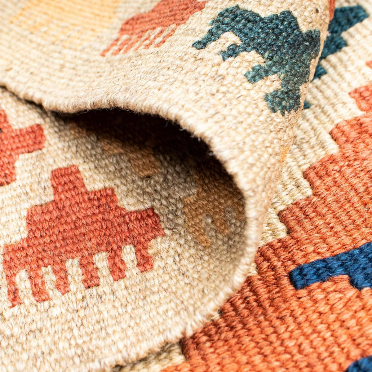 Alfombra Kelim - Oriental - 148 x 106 cm - marrón