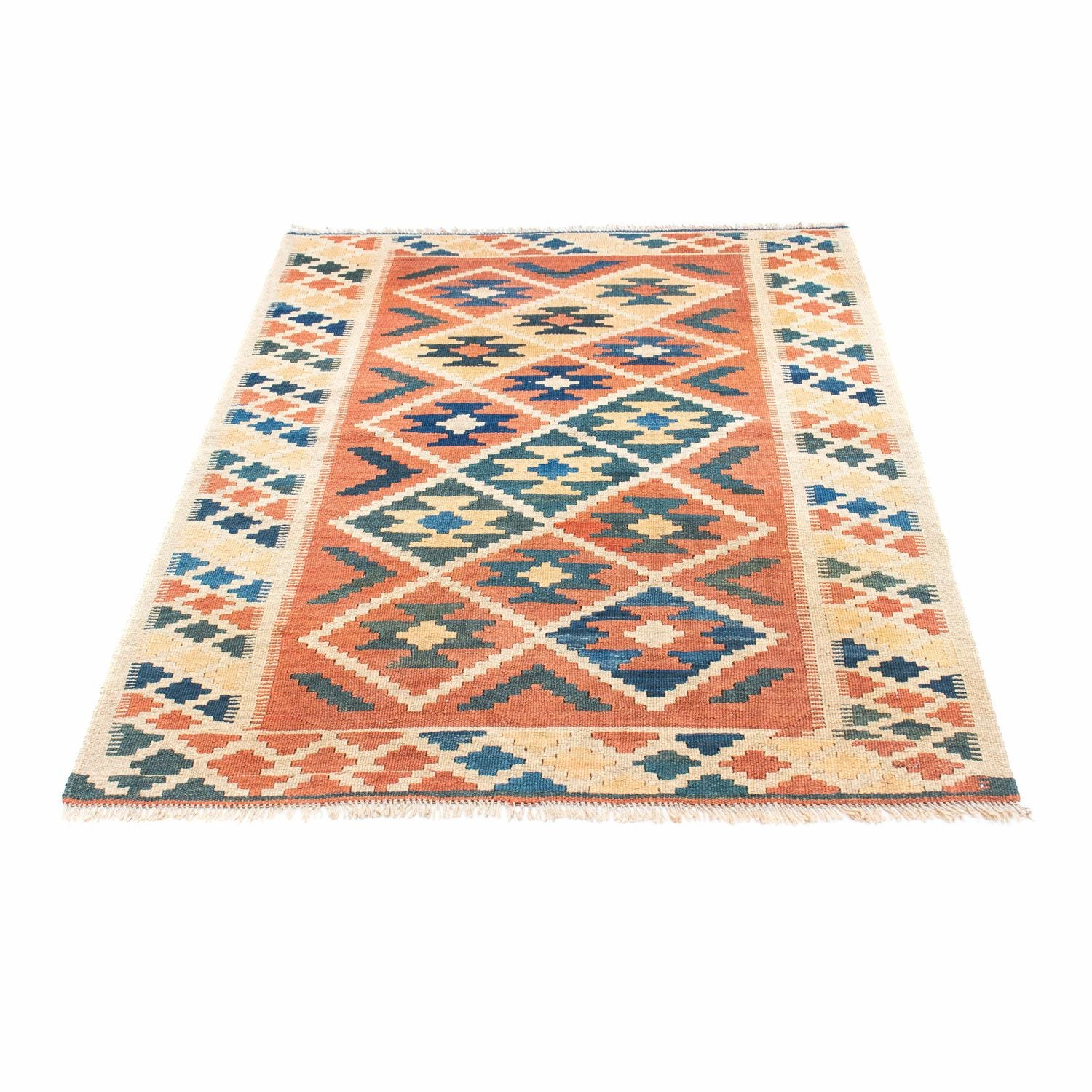 Alfombra Kelim - Oriental - 148 x 106 cm - marrón