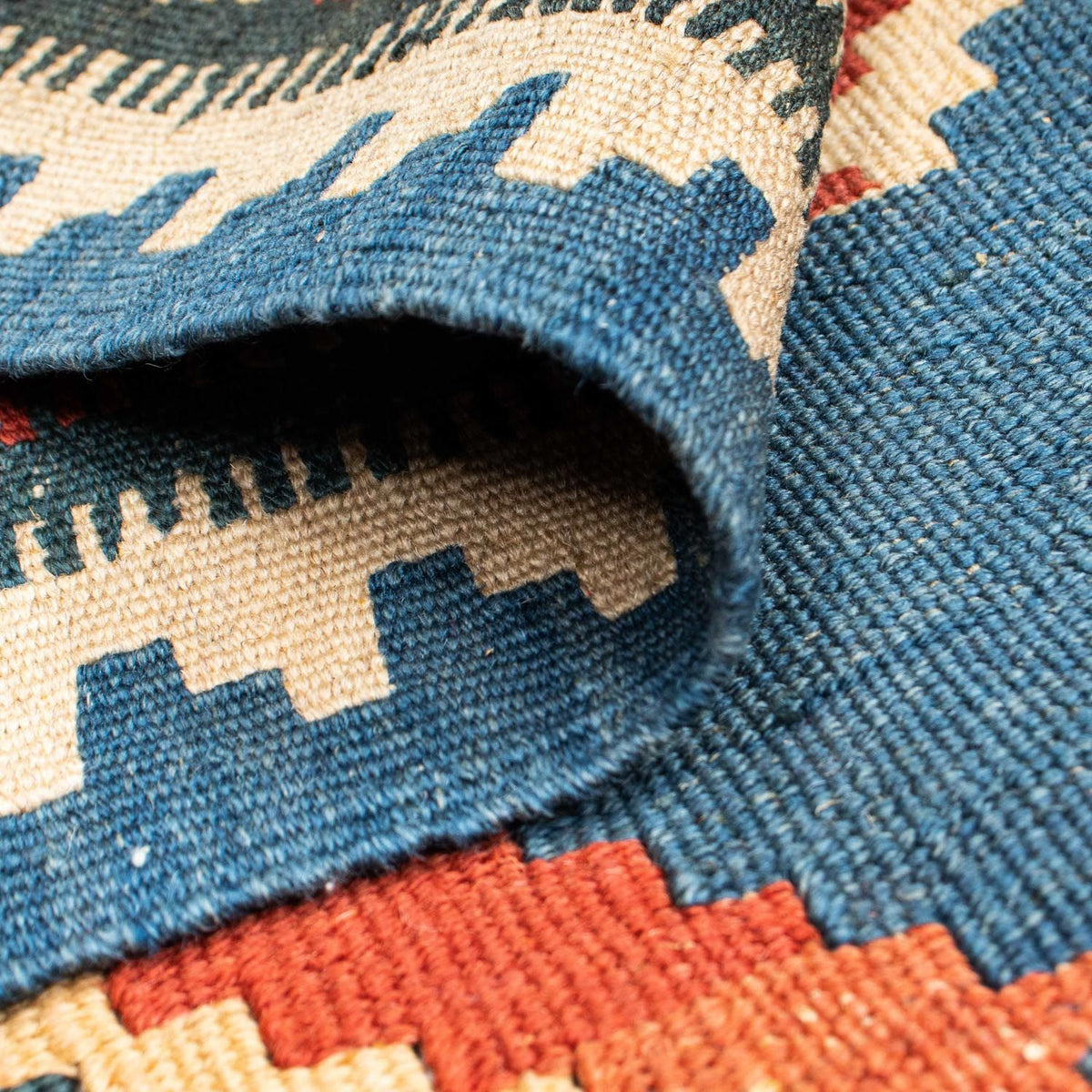 Alfombra Kelim - Oriental - 156 x 98 cm - óxido