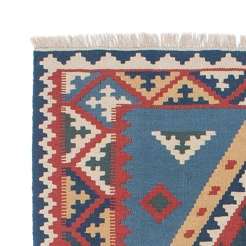 Alfombra Kelim - Oriental - 183 x 121 cm - azul