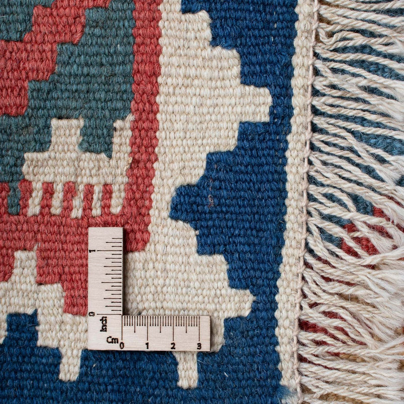 Alfombra Kelim - Oriental - 183 x 121 cm - azul