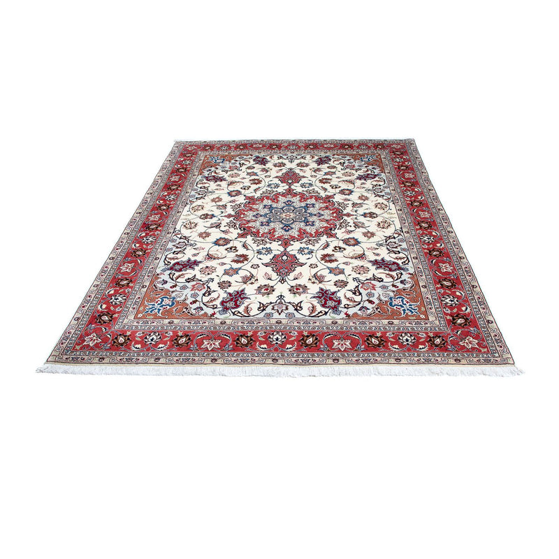 Alfombra Persa - Tabriz - Real - 204 x 151 cm - beige