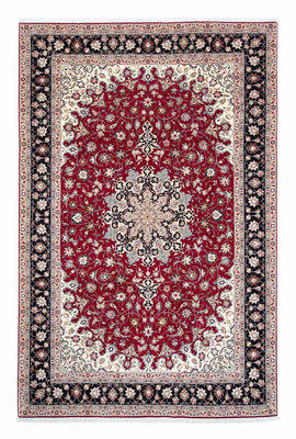 Alfombra Persa - Tabriz - Real - 319 x 204 cm - rojo oscuro