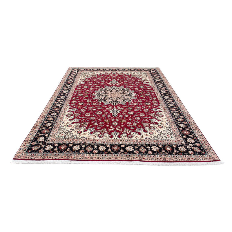 Alfombra Persa - Tabriz - Real - 319 x 204 cm - rojo oscuro