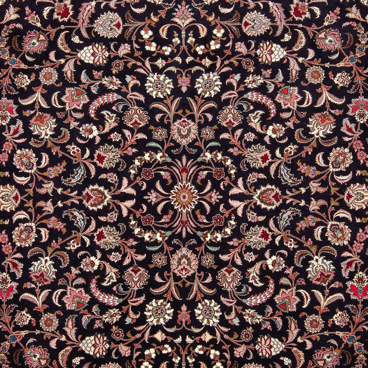 Alfombra Persa - Tabriz - Real - 301 x 250 cm - azul oscuro