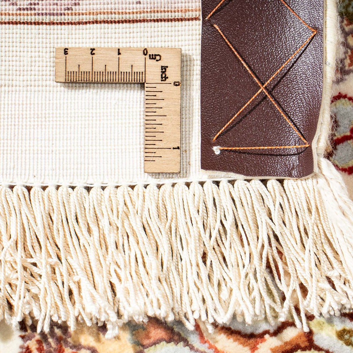 Alfombra Persa - Tabriz - Real - 212 x 150 cm - beige