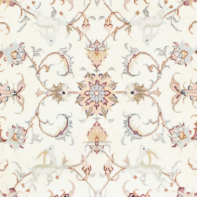Alfombra de pasillo Alfombra Persa - Tabriz - Real - 202 x 100 cm - beige
