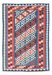 Alfombra Kelim - Oriental - 170 x 115 cm - azul