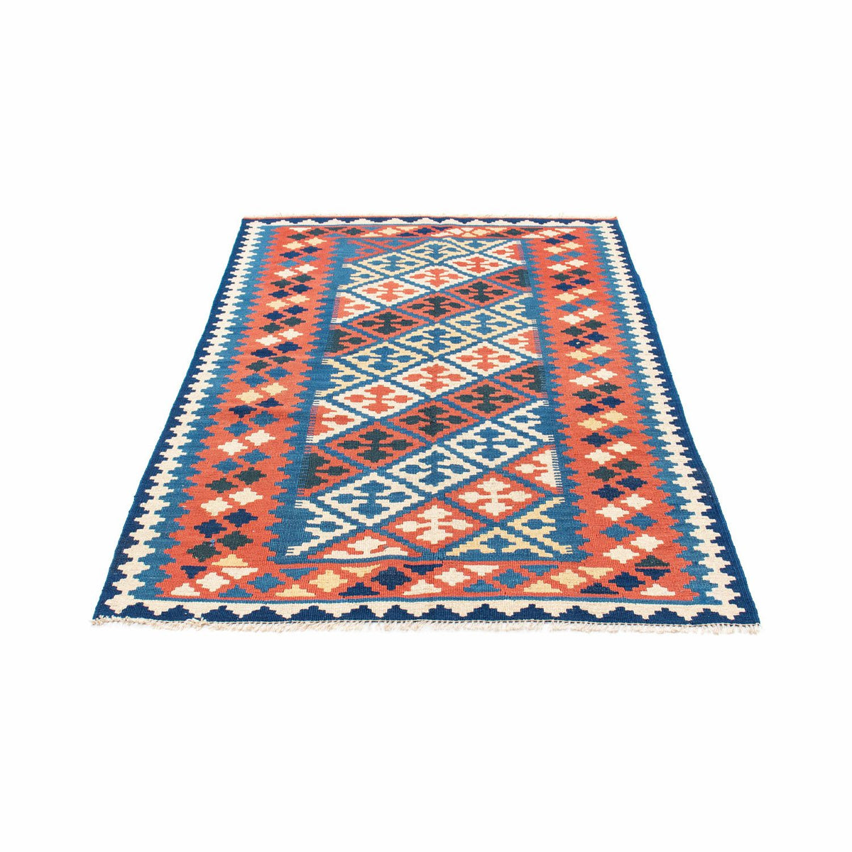 Alfombra Kelim - Oriental - 170 x 115 cm - azul