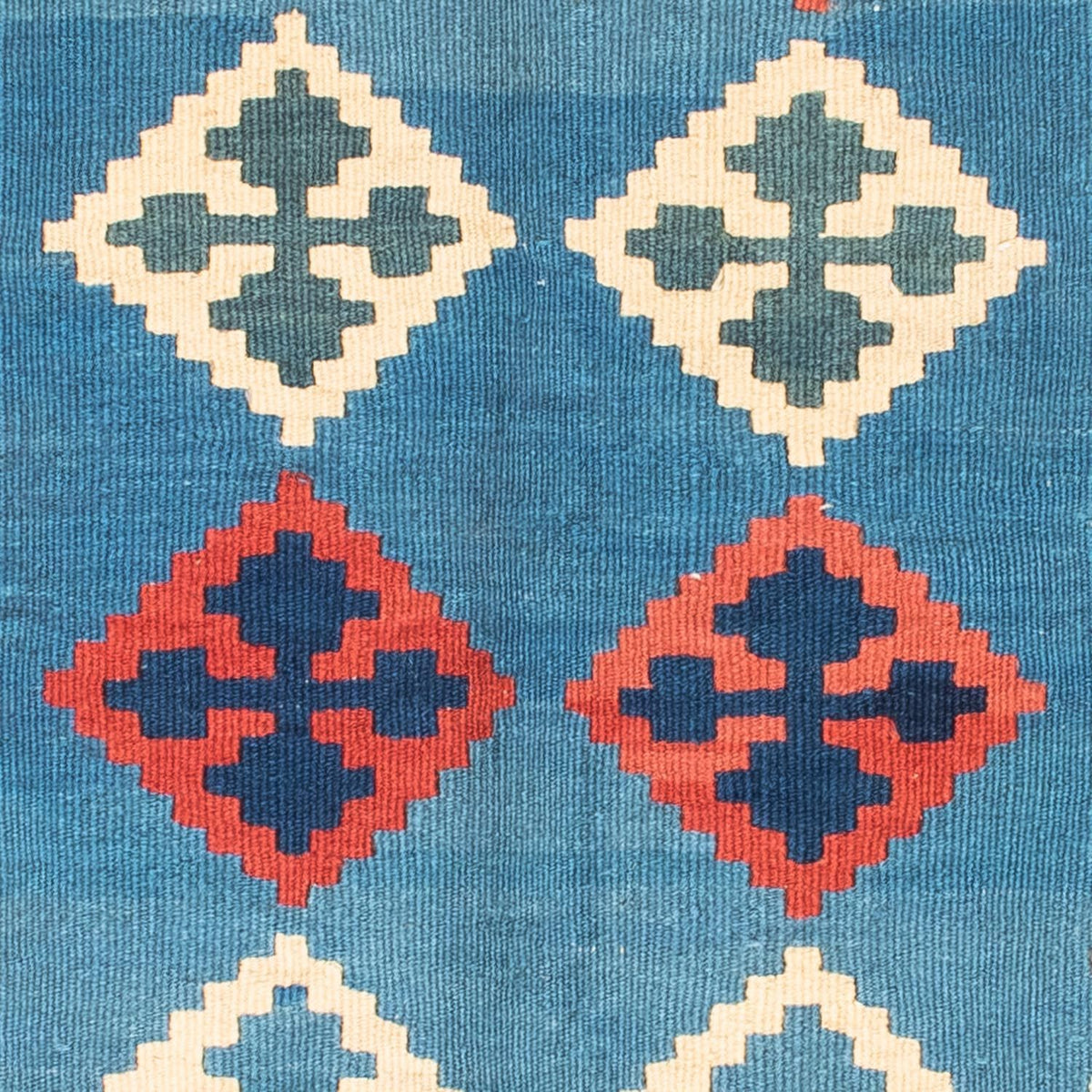 Alfombra Kelim - Oriental - 168 x 122 cm - azul