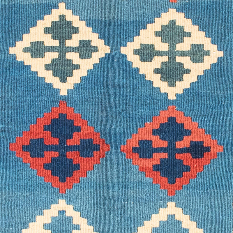 Alfombra Kelim - Oriental - 168 x 122 cm - azul