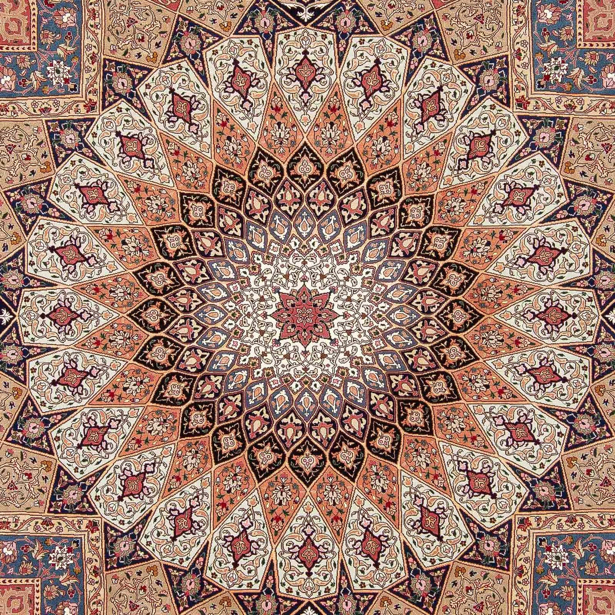 Alfombra Persa - Tabriz - Real - 298 x 254 cm - multicolor