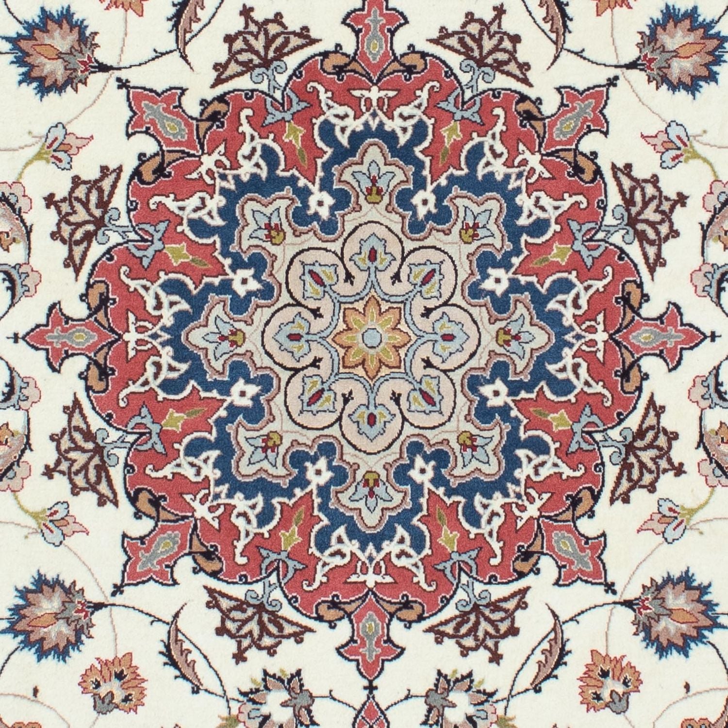 Alfombra Persa - Tabriz - Real - 203 x 154 cm - beige