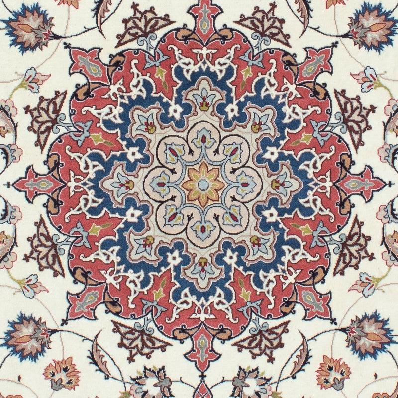 Alfombra Persa - Tabriz - Real - 203 x 154 cm - beige