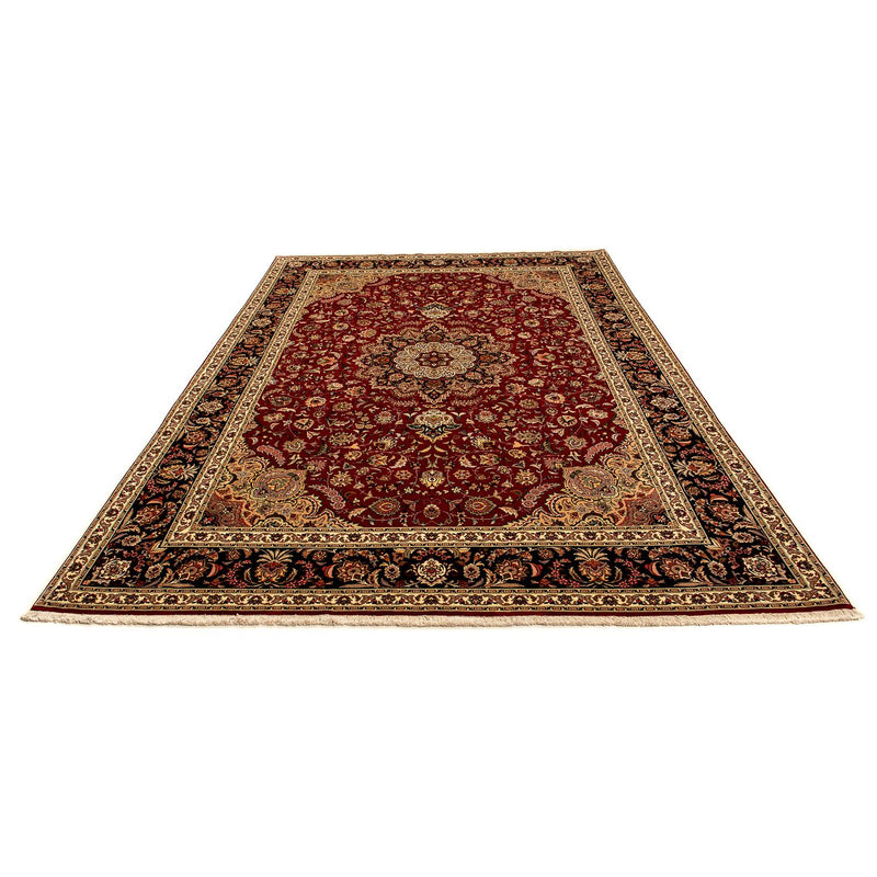 Alfombra Persa - Tabriz - Real - 367 x 253 cm - rojo oscuro