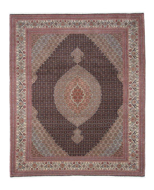 Alfombra persa - Tabriz - 310 x 251 cm - marrón claro