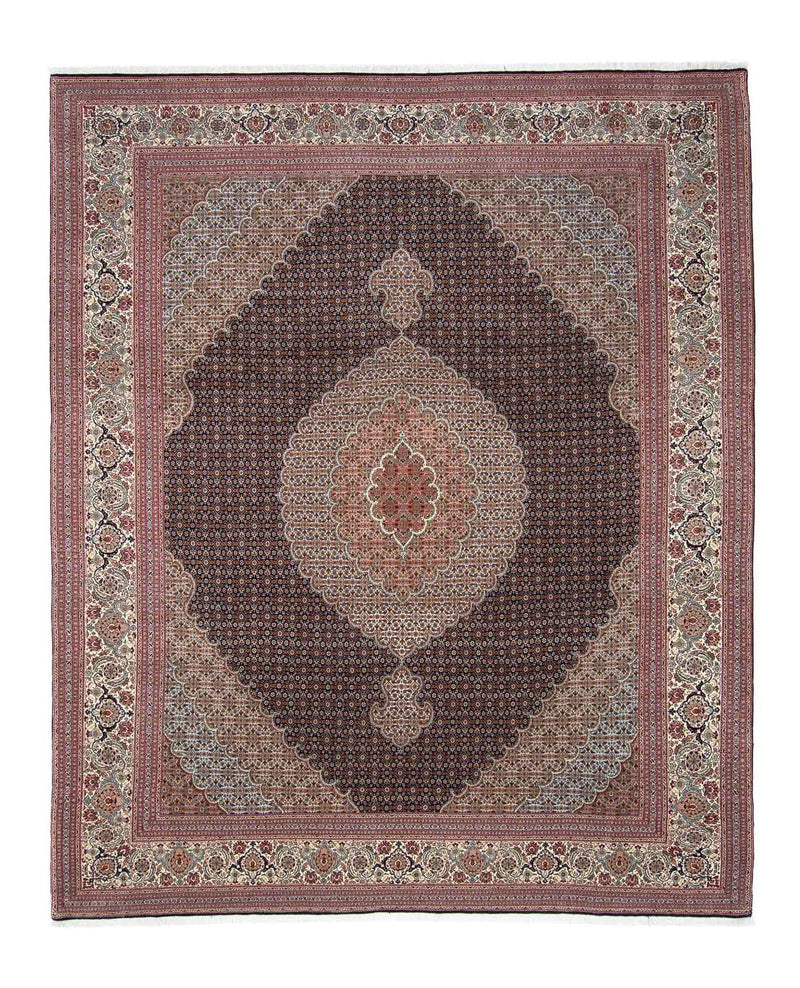 Alfombra persa - Tabriz - 310 x 251 cm - marrón claro