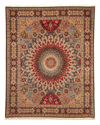 Alfombra Persa - Tabriz - Real - 255 x 206 cm - marrón claro