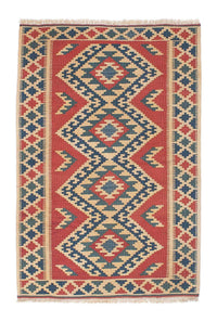 Alfombra Kelim - Oriental - 150 x 100 cm - multicolor