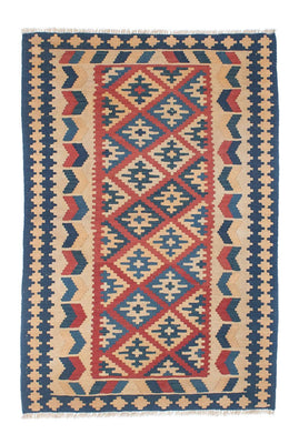 Alfombra Kelim - Oriental - 157 x 106 cm - multicolor