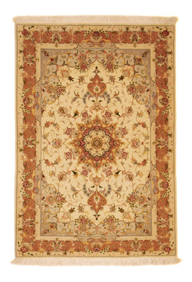 Alfombra Persa - Tabriz - Real - 151 x 104 cm - beige