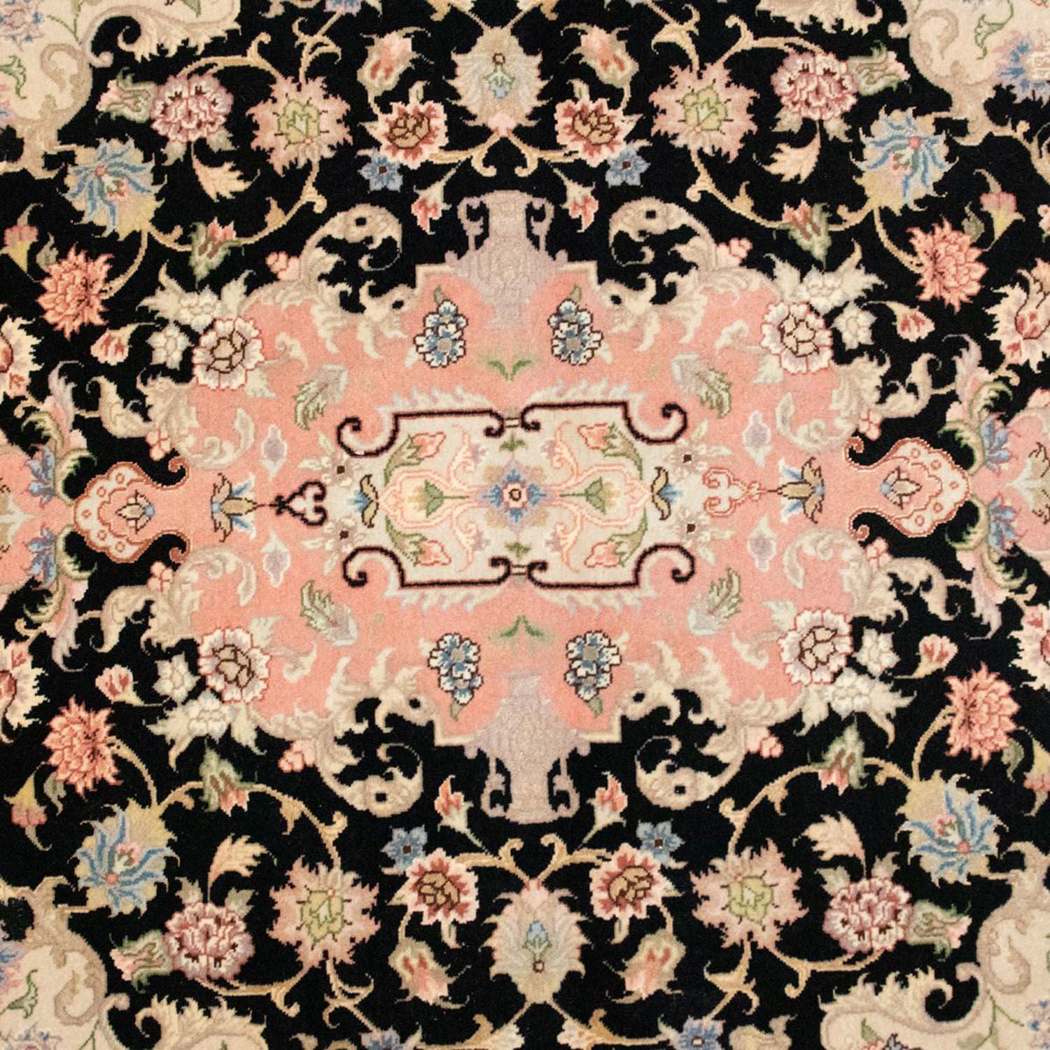 Alfombra Persa - Tabriz - Real - 154 x 104 cm - negro